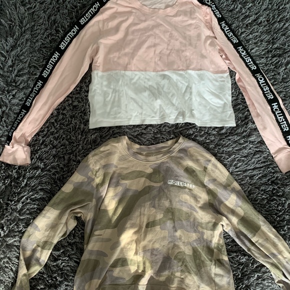 Hollister Tops - cropped long sleeve shirts🌺